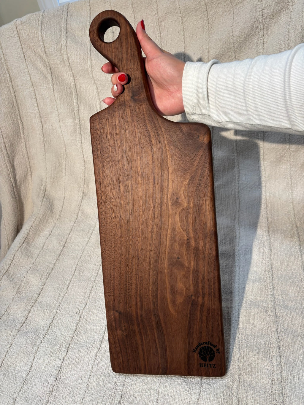 Handmade Walnut Charcuterie Board (Medium)