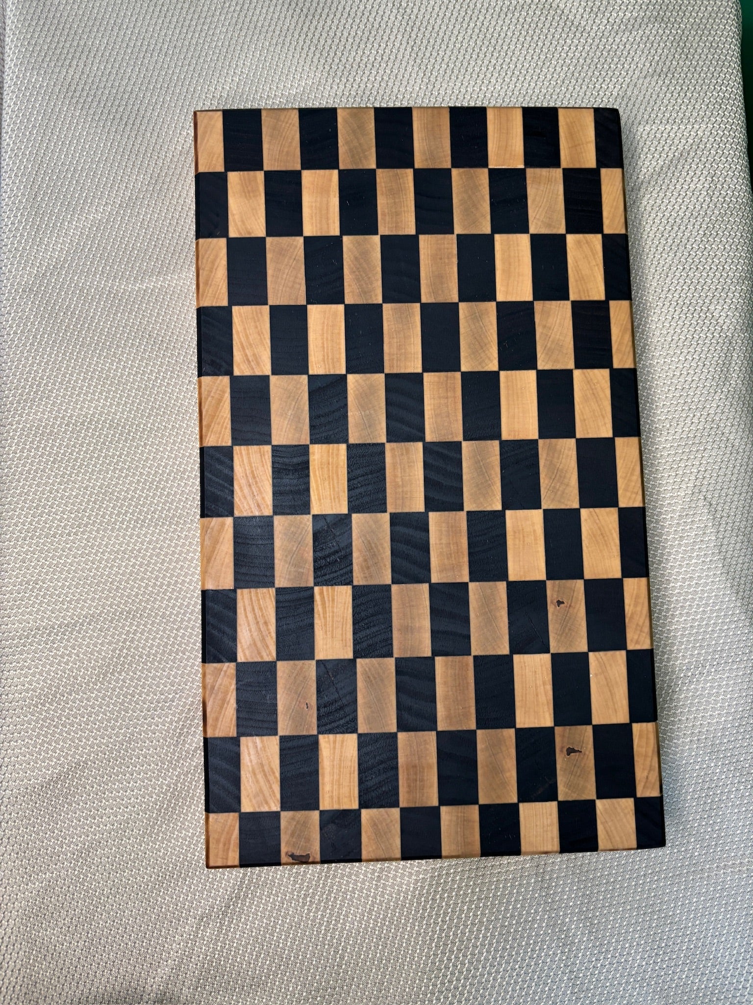 Handmade End Grain Checkered Cutting Board