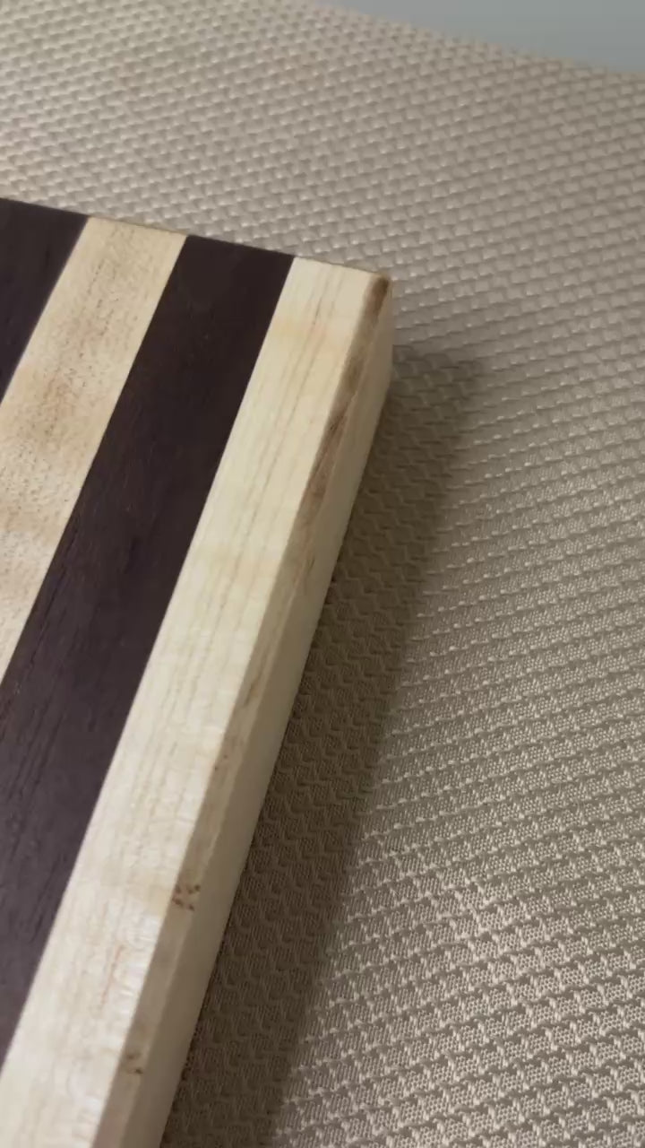 Handmade Striped Cutting Board